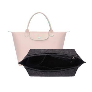 2114 Purse Organizer, Multi-Pocket Felt Handbag Organizer, Folding Tote Bag